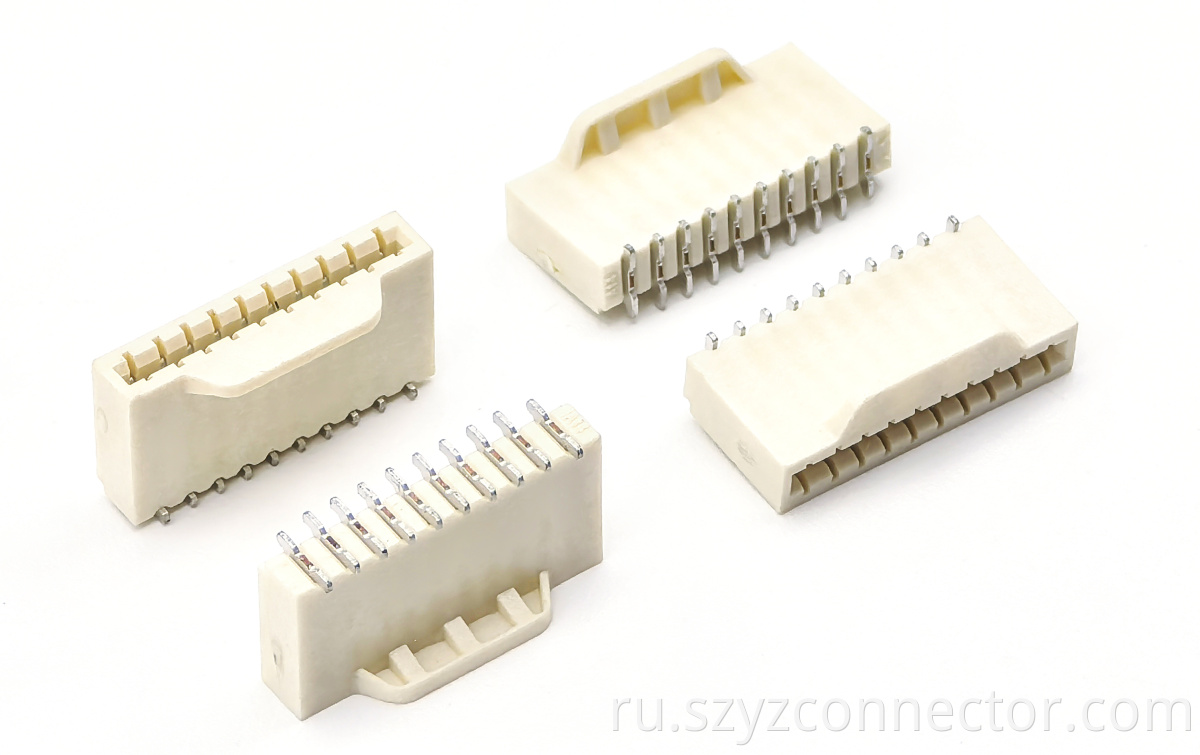 1.0mm Large Size FPC Connector 10P